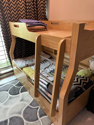Solid Wooden Bunk Bed
