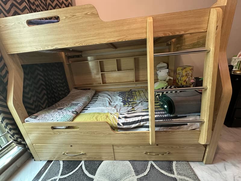 Solid Wooden Bunk Bed 1