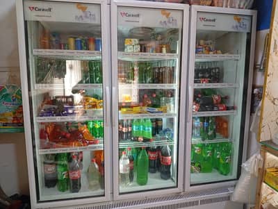 Caravell Visi Cooler 1600L – Commercial Glass Door Cooler