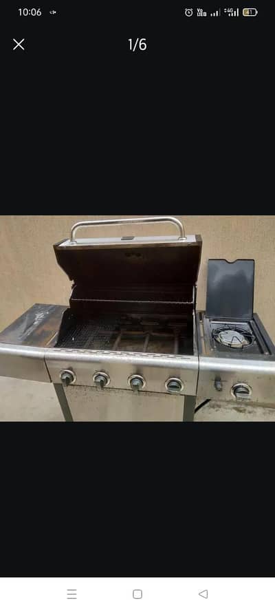 BBQ grill /stove American brand with burners.