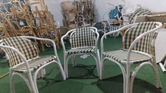 OUTDOOR GARDEN UPVC RATTAN FURNITURE PARKING BENCH UMBRELLA IMPORTANT