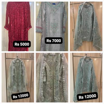 Luxury Embroidered 3-Piece Suit – Elegant Party Wear Collection