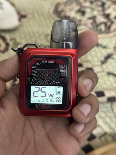 Uwell Caliburn GK3 + 0mg Mango Peach E-Liquid