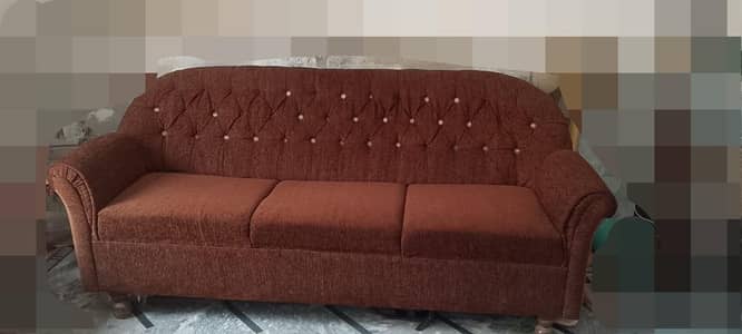 Brown Color Sofa set