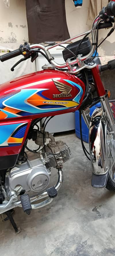 Honda CD70 2025/26 model. نومبر میں نکلی ہے