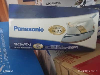 *Panasonic Dry Iron NI-22AWTXJ Brand New - Made in Japan*