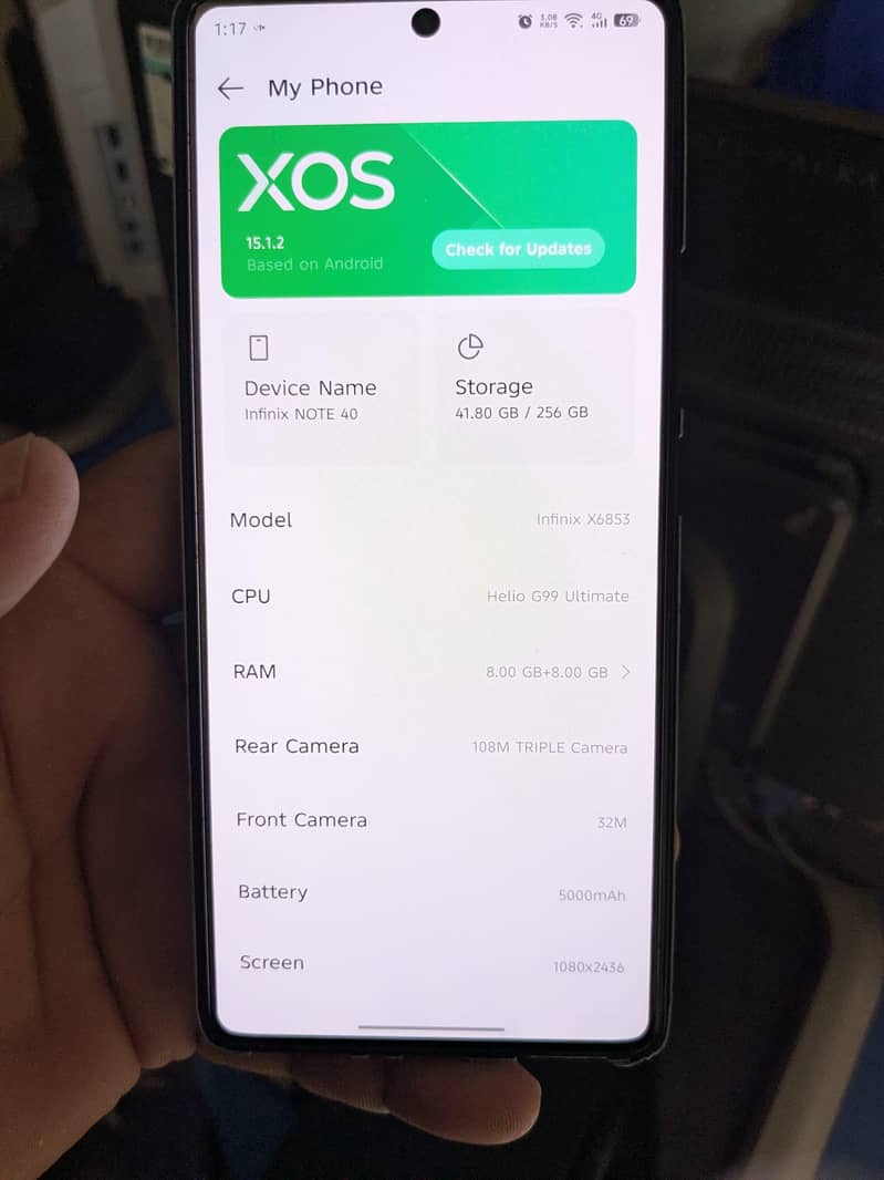 Infinix Note 40 12
