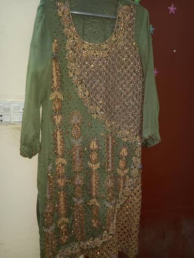 3piece ready to wear chiffon dress