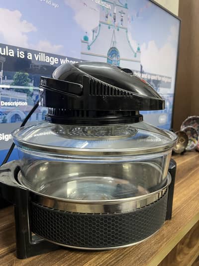 2 in 1 halogen bulb air fryer