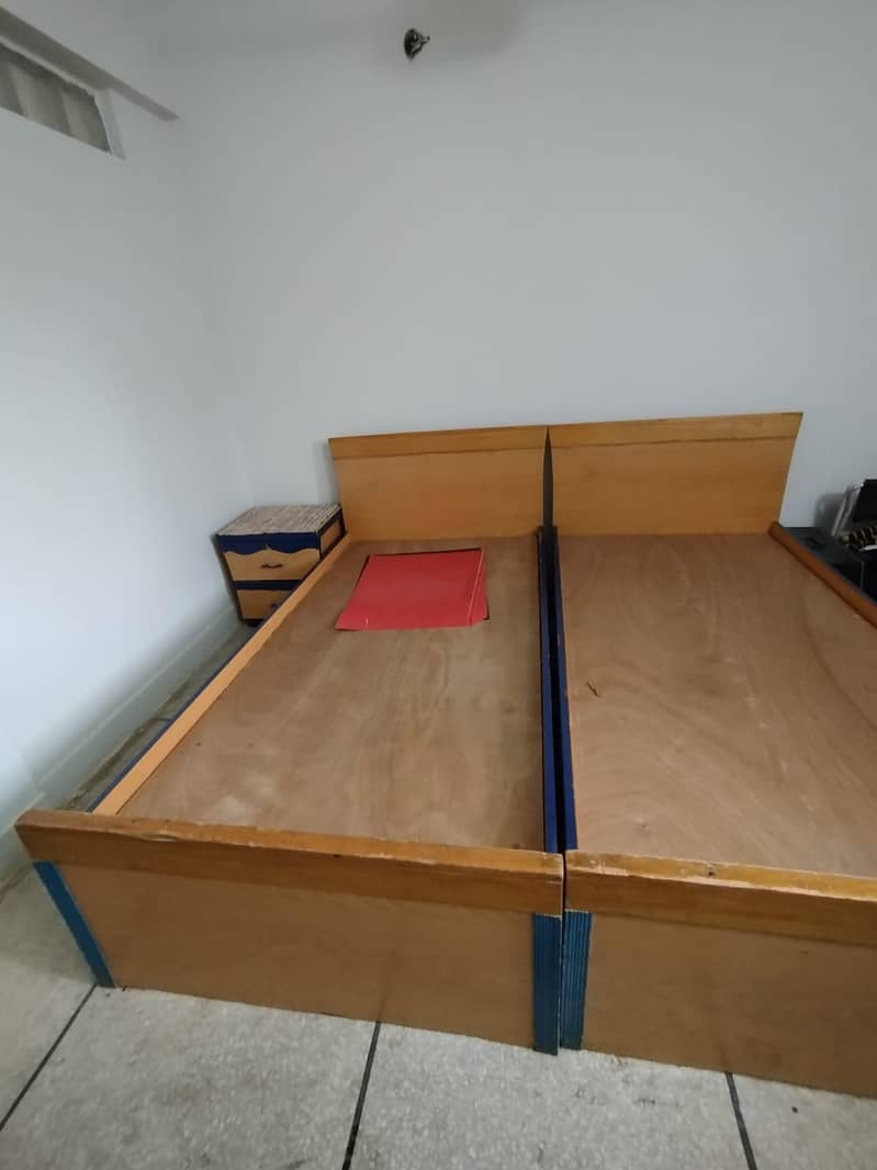 2 single bed 1
