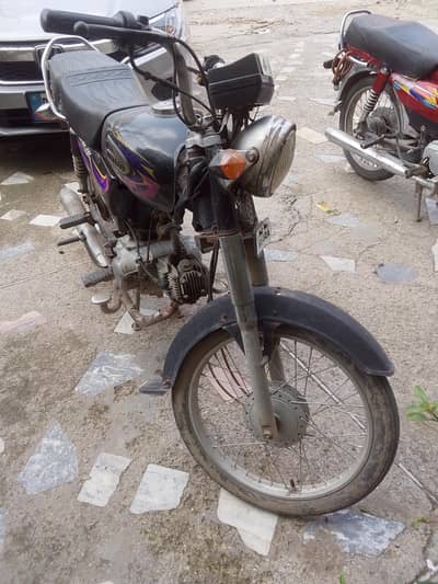 1st owner united 70cc 2021 black Karachi registered