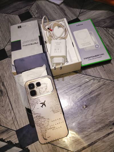 Infinix note 60 pro PTA approved with box 10/10 condition  water pack