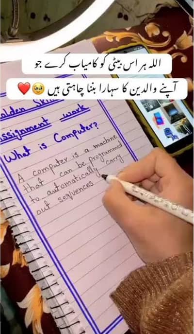 Handwriting Assignment, Typing And Data Entry job Available