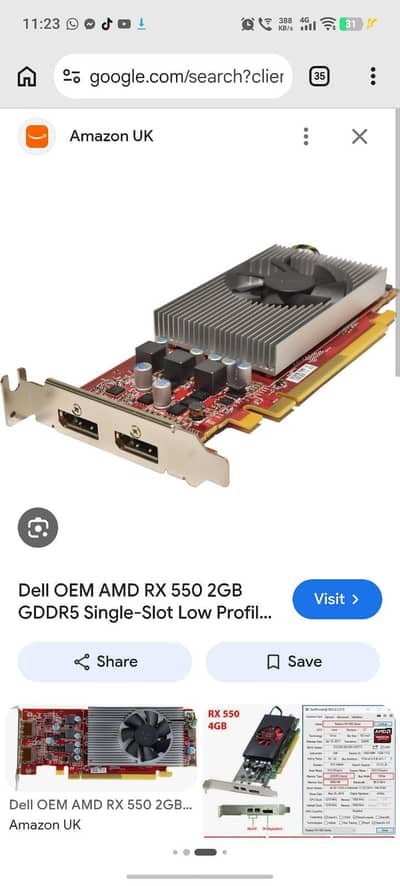 Rx 550 2gb