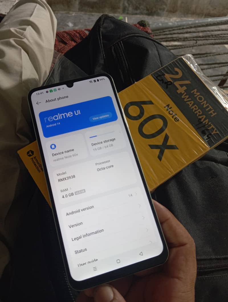 Realme Note 60x 1
