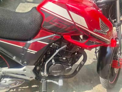 Honda CB150F (Red Color) for Sale – Single Hand Used