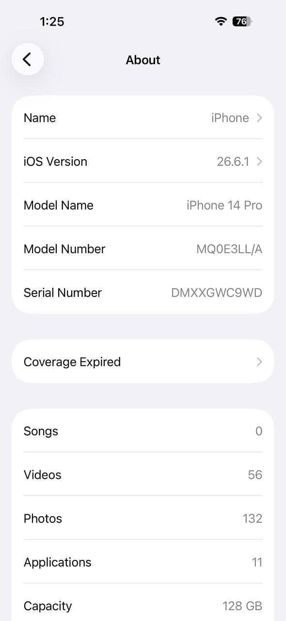 Apple iPhone 14 Pro 5