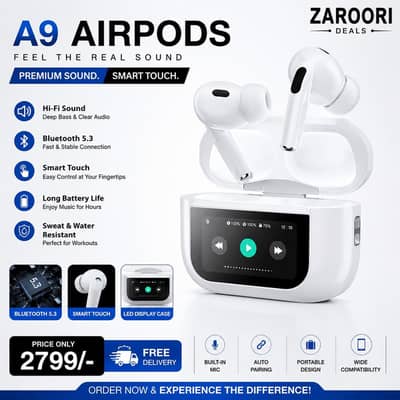 A9 Airbirds pro display