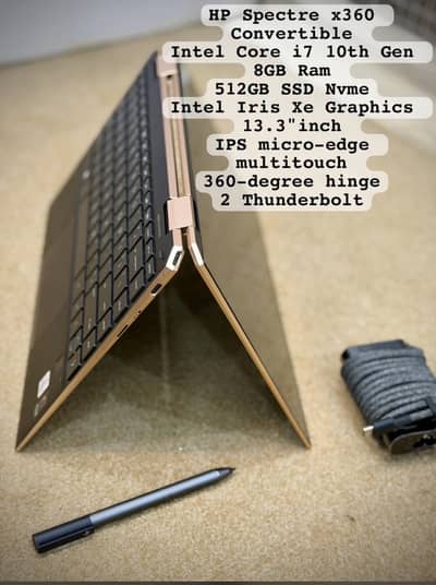 HP spectre X360 Convertible 13t-aw100