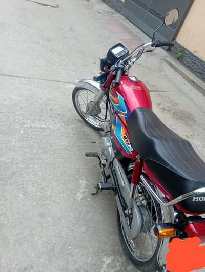 Honda CD 70 2025 Model — 1st Owner | Islamabad Registered | 10/10