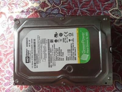 WD 1TB, 500GB Hard Disk 100% Health