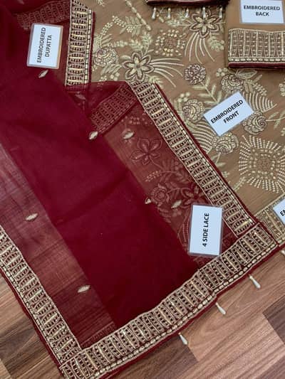 SERENE PREMIUM – CHIFFON 3PC EMBROIDERED SUIT