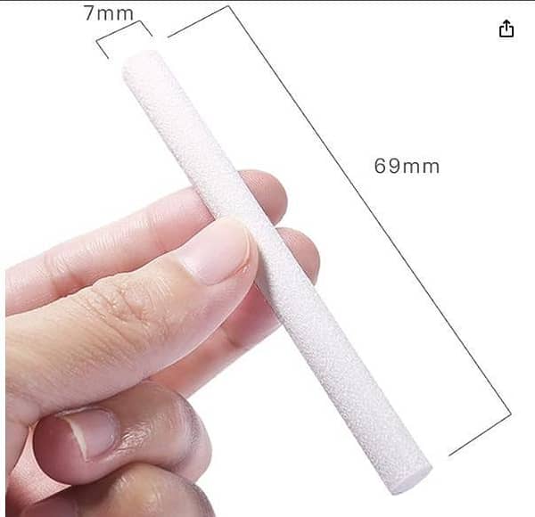 1pieces Humidifier Sticks Cotton Filter Refill Sticks Car Humidifier Replacement Parts for Office Bedroom (2.72 Inch)