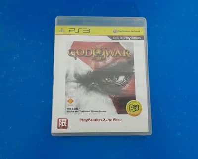 gow 3 PS3 Original Disc With Case and Manuals