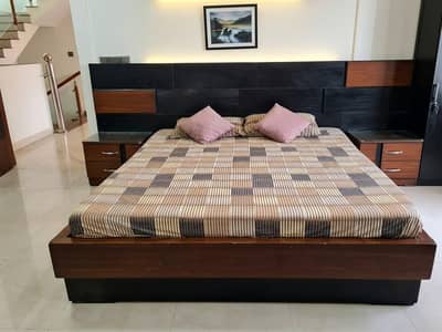 Wooden Bed set
