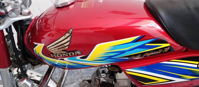 Honda CD 70 21 Model isb register
