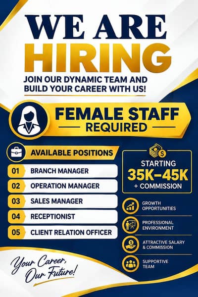 Female Required For Office Work