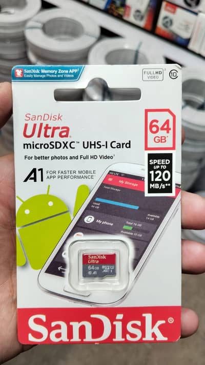 64 Gb Memory card Available