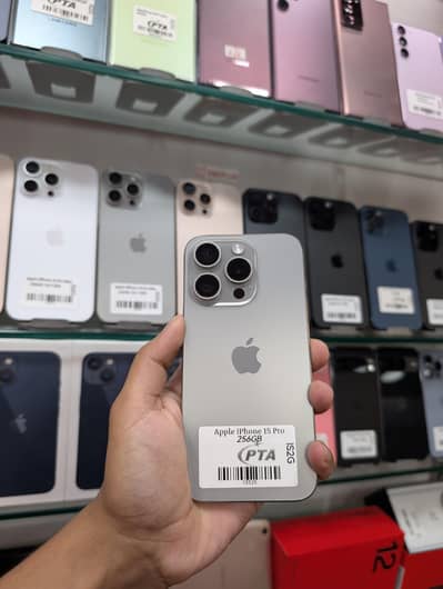 Apple iPhone 15 Pro 256 GB Official Pta Approved