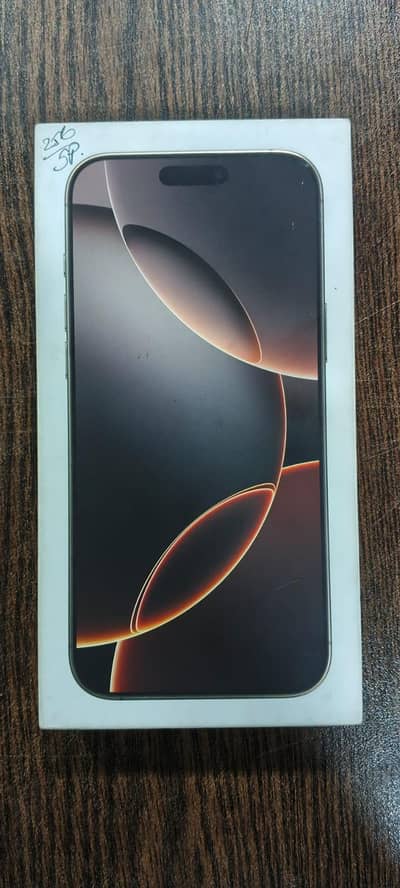 Iphone 16 pro max Desert titanium 256gb