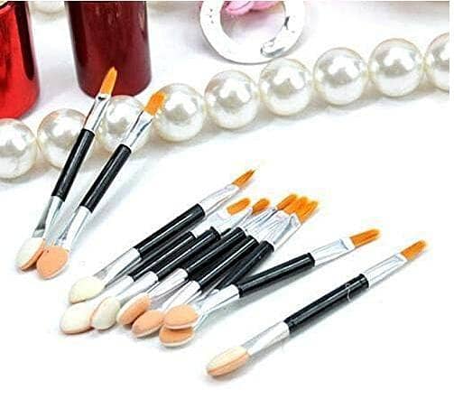 FOK Set of 9 Double Ended Eye Shadow Lip Applicator Brush Cosmetic Makeup Beauty Tool RA5478