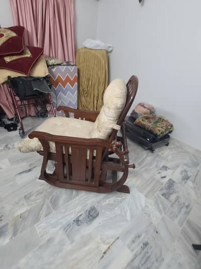 Reclinable Rocking chair - PURE Sheesham