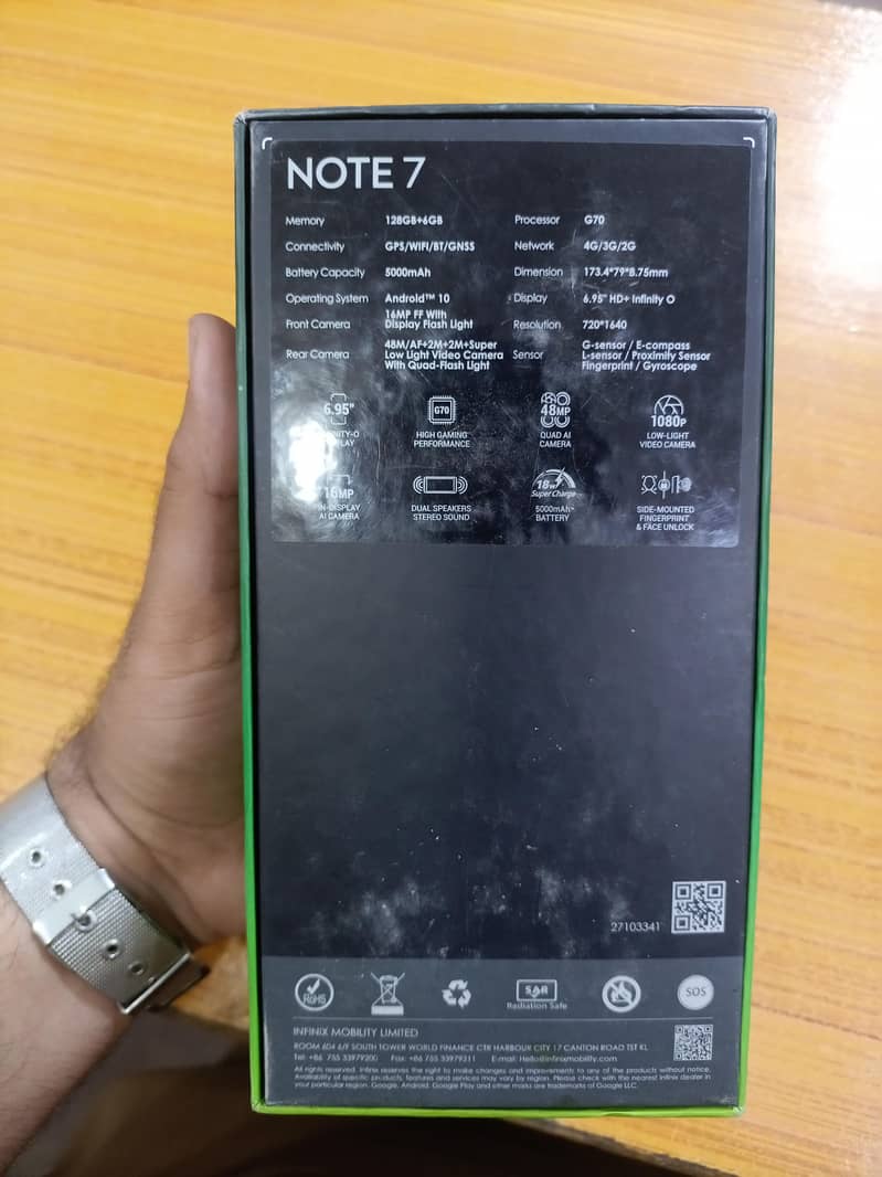 Infinix Note 7 8