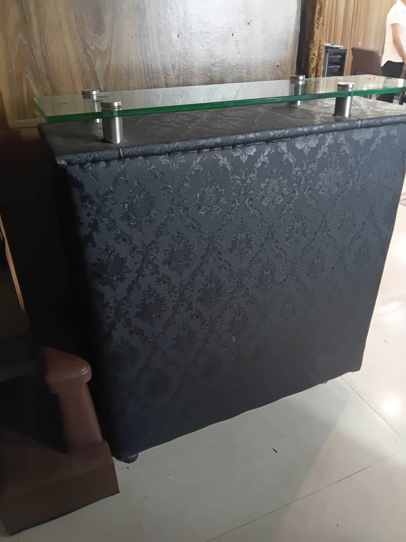 Reception counter reception table 0