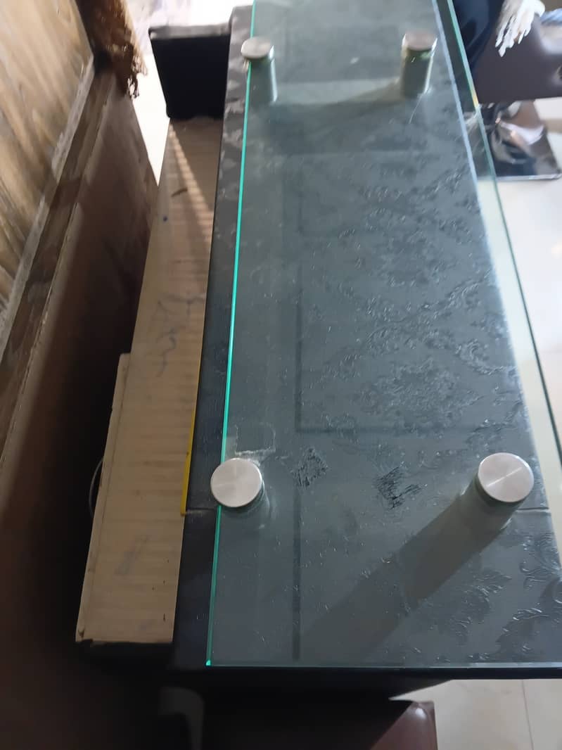 Reception counter reception table 1
