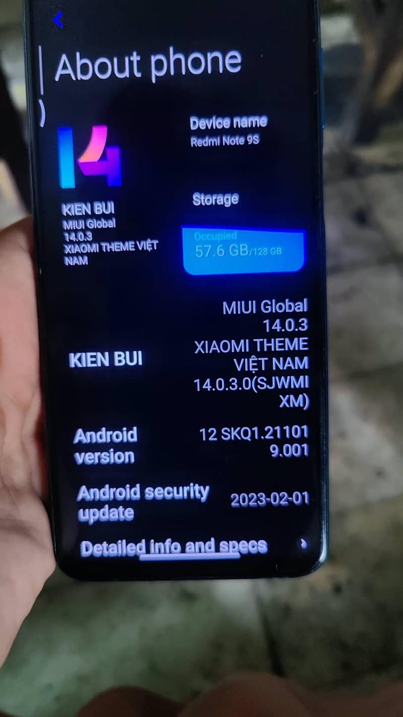 Xiaomi Redmi Note 9S 4