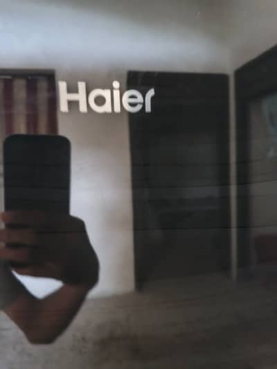 Haier glass refrigerator