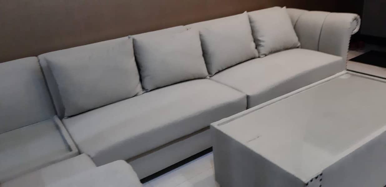 corner sofa set with tabel 2