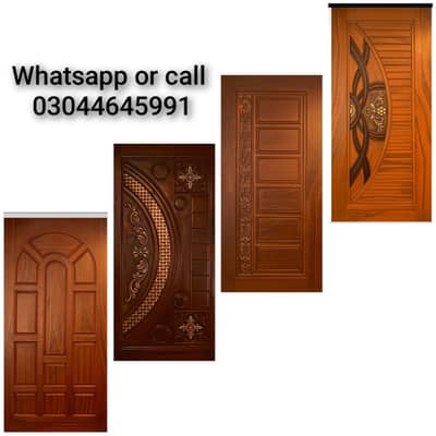 PVc Doors Fiber Doors Wood doors  Panal Doors malasian Ash white doors