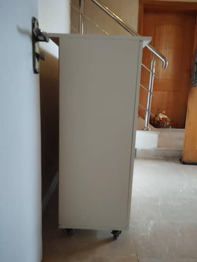 Shoe rack cum iron table