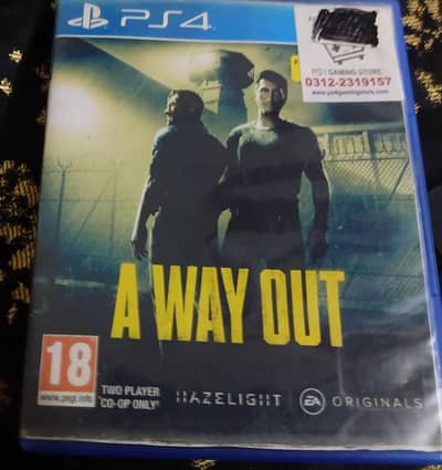A way out ps4 game for sale