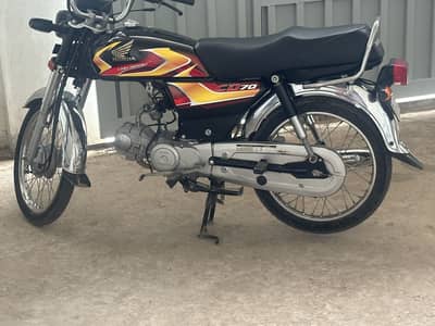 Honda cd 70 1st owner  total genuine