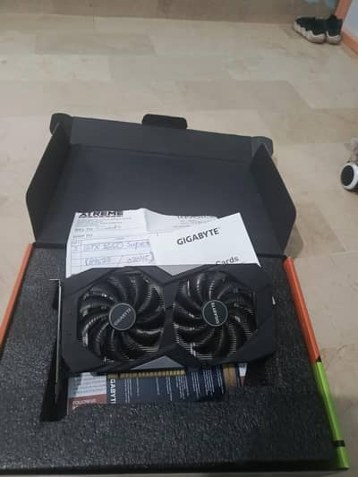 GIGABYTE GeForce GTX 1650 Super Windforce OC edition with box