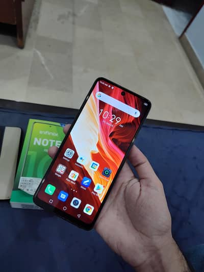Infinix Note 10 Pro 8/128GB Official Pta Approved with Box Read Add