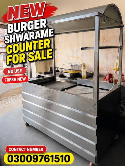 Burger Shawarma Counter for sale