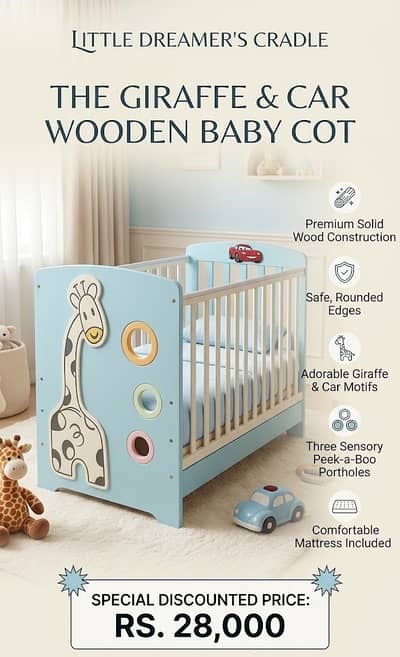 BABY COT | KIDS COT | KIDS CRIBE | BABY BED | BABY COT FOR SALE